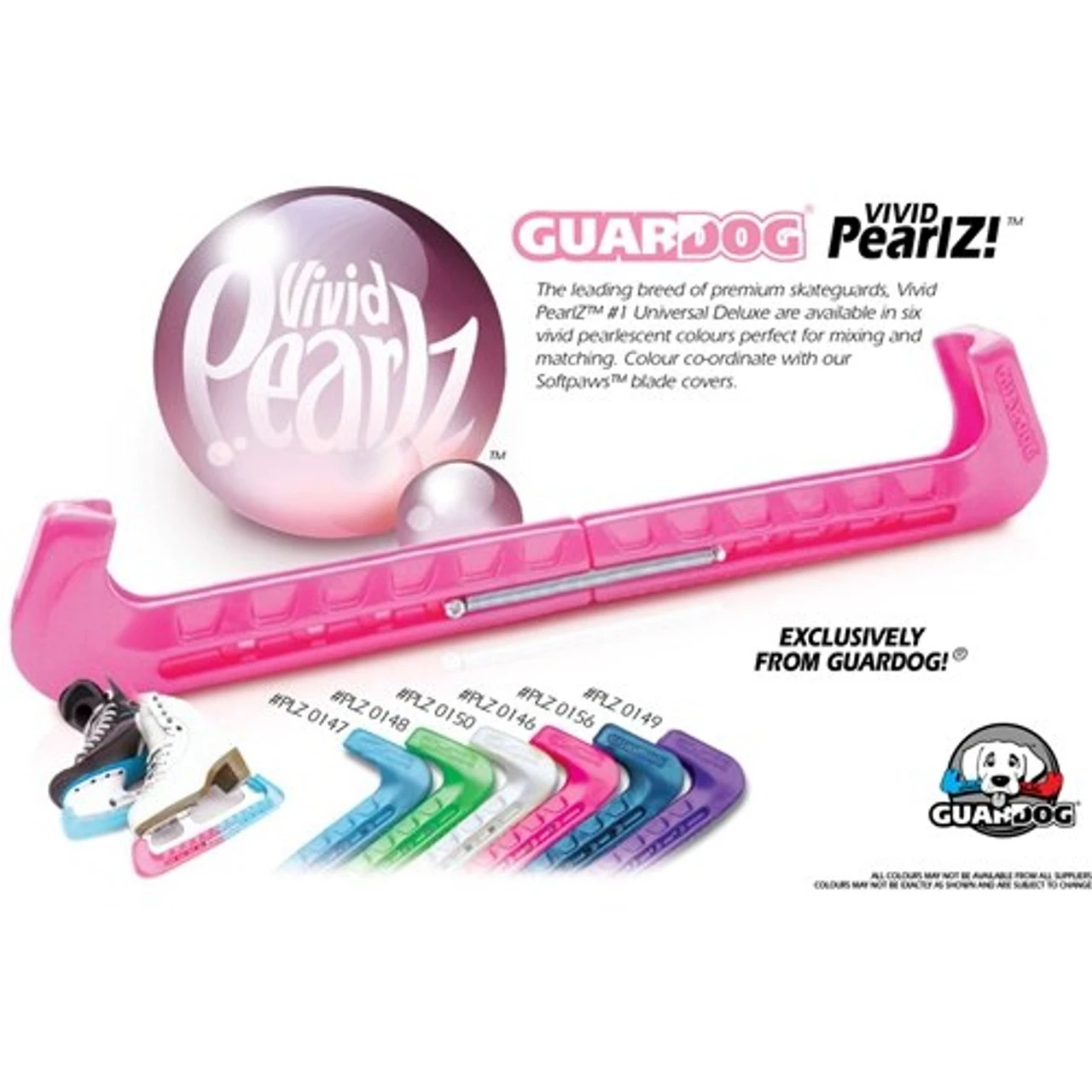 Pearlz Two Piece Skate Guards 1 Pearlz Two Piece Skate Guards