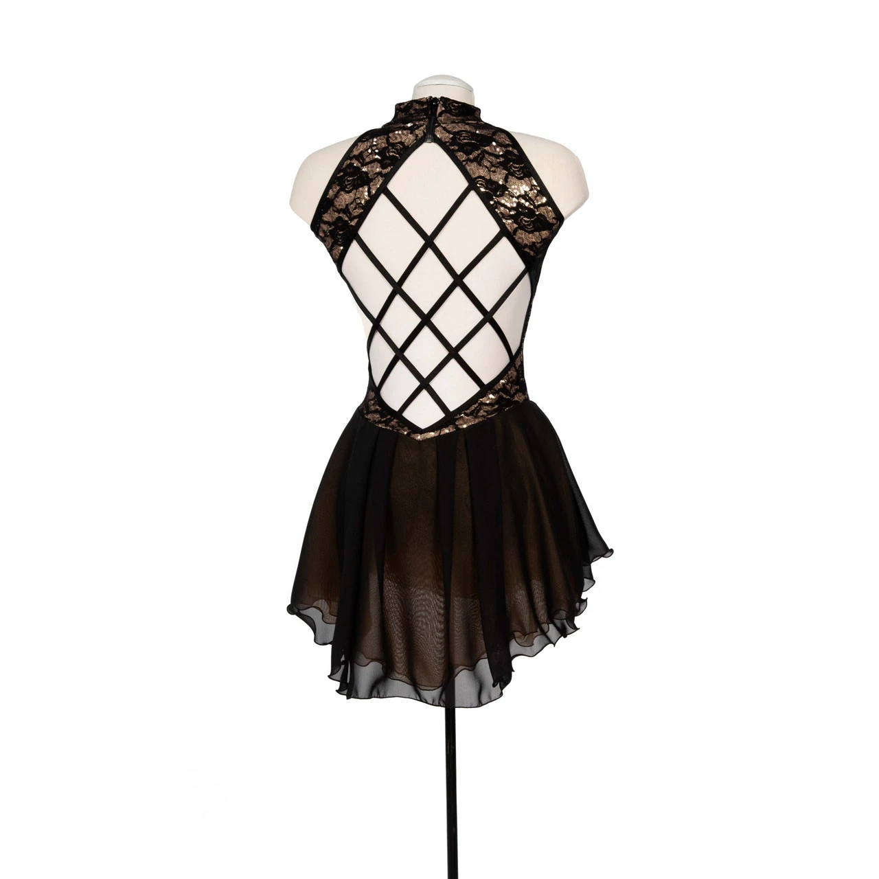 Jerrys 640 Sequin Couture Dress: Blue 4 Jerrys 640 Sequin Couture Dress: Blue - Image 4