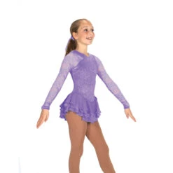 Jerrys 707 Romantic Lace Dress: Soft Iris