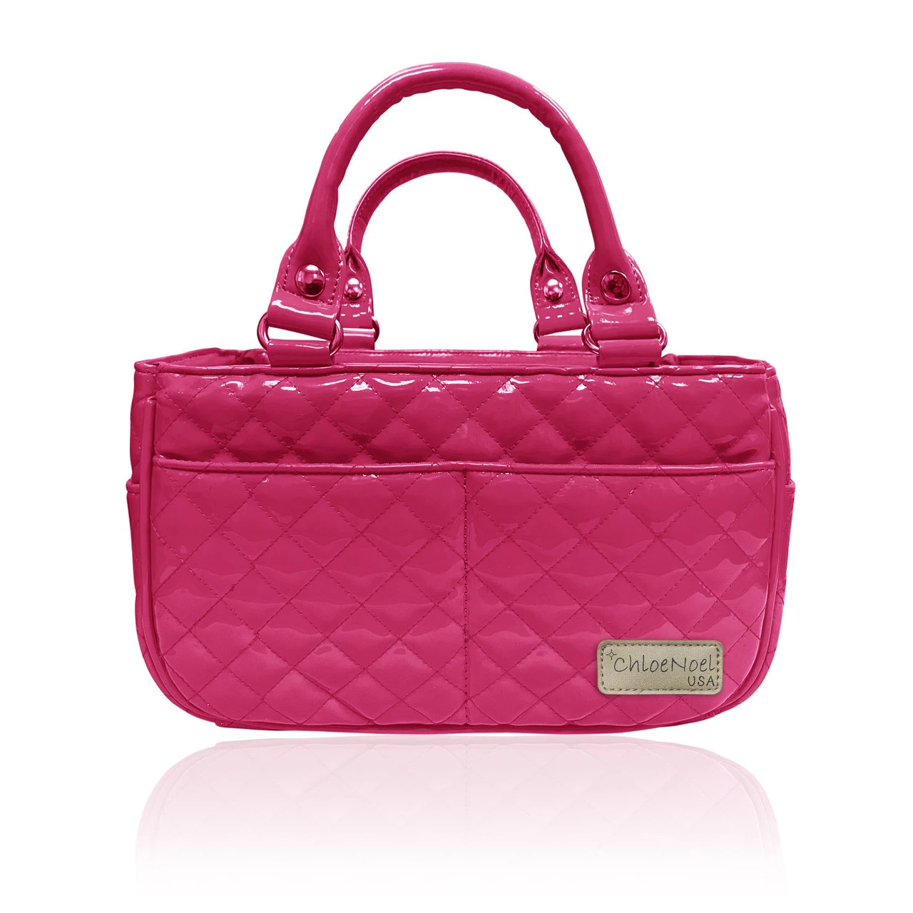 Chloe Noel Tote Bag's TT211 - Fuchsia 1 Chloe Noel Tote Bag's TT211 - Fuchsia